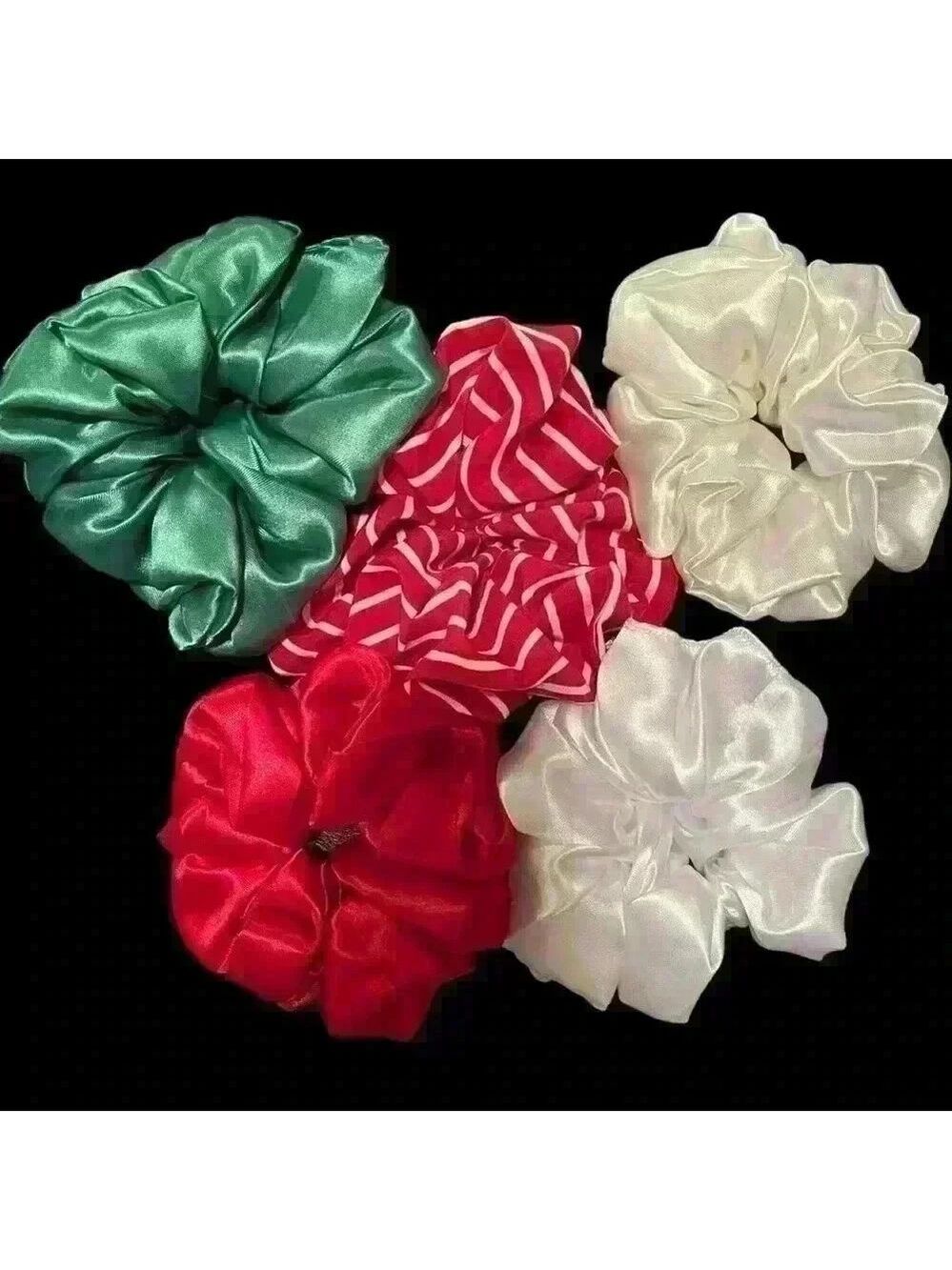 Bundle of 5 scrunchies. The bundle shown is what you are buying. New no tags.